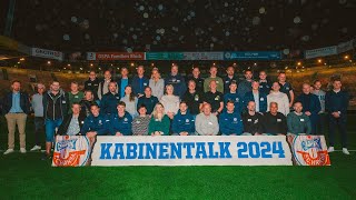 💬Der Kabinentalk 2024 Unsere Bagaluten und Sponsoren zu Gast im Ostseestadion💙🤍❤️ fch [upl. by Rhine]