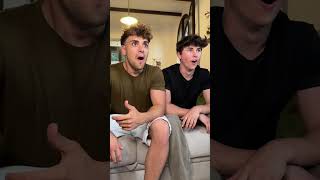 We have to do it but wait until the end 😂 fabioandben reaction ratatouille [upl. by Nylle]