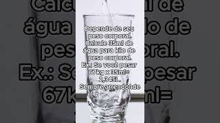 👆🏼 BENEFÍCIOS DE BEBER A QUANTIDADE CORRETA DE ÁGUA shorts DicasDeSaúde VidaSaudável saúde [upl. by Quillon996]