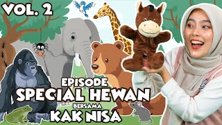 Belajar dan Bermain Episode Spesial Hewan Vol 2 Untuk Balita  Belajar Kata Lagu Interaktif Balita [upl. by Opal594]