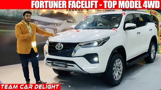 2023 Toyota Fortuner Top Model 4x4  Walkaround Review with On Road Price  Toyota Fortuner Facelift [upl. by Jackelyn88]