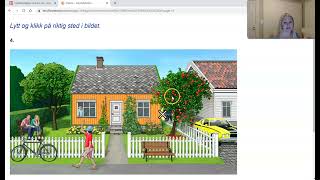 Video 1038 Lytteprøve A1A2 Klikk i bilde og kalender [upl. by Berky]