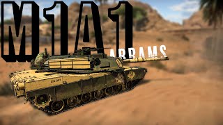 The best MBT in the game  M1A1 Abrams 🇺🇸  War Thunder [upl. by Ahsyas]