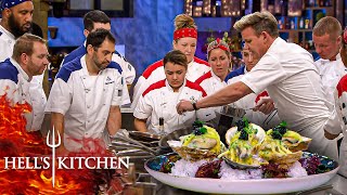 Chefs Drool Over Chef Ramsay’s Cooking  Hells Kitchen [upl. by Aneehsirk]