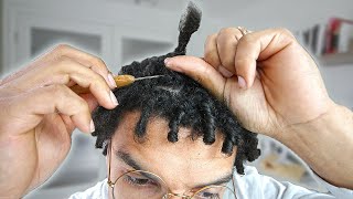 How To Make Instant Dreadlocks With Starter Locs [upl. by Coussoule95]