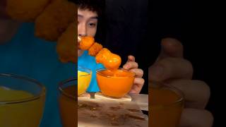 ASMR Eating Fried CHICKEN with CHEDDAR Cheese MUKBANG [upl. by Preciosa862]