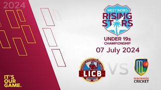 🔴 LIVE Leeward Islands v Windward Islands  CWI Women’s Under 19 20over Championships 2024 [upl. by Repip]