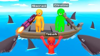 ¡¡CUIDADO CON EL TIBURÓN 😱🦈 Trollino Mikecrack y Timba en Havocado [upl. by Enial]