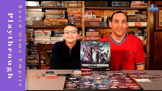 Tyrants of the Underdark 2nd Edition How to Play and Playthrough  Gale Force Nine [upl. by Topping]