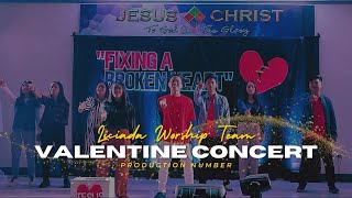 VALENTINE CONCERT  Full Production number Liciada Worship Team [upl. by Rimola313]