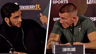 Hamzah Sheeraz vs Liam Williams • FULL PRESS CONFERENCE Frank Warren amp TNT Sports [upl. by Thom]