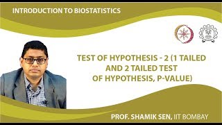 Test of Hypothesis  2 1 tailed and 2 tailed Test of Hypothesis pvalue [upl. by Meehar]