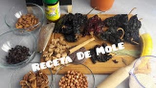 Receta de Mole  medidas exactas [upl. by Nikolas]