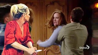 The Young And The Restless Tessa and Sharon fight over custody of Aria  who will Mariah choose [upl. by Dressel]