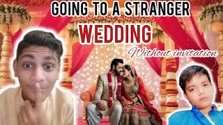 GOING TO A STRANGER WEDDING WITHOUT INVITATION 😱PART 2 THE CHALLENGER [upl. by Akcirred]