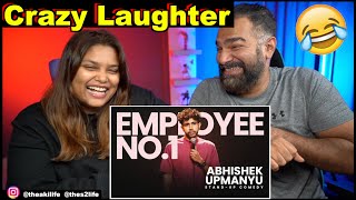 Employee No1  Standup Comedy by Abhishek Upmanyu Reaction [upl. by Arriaet]