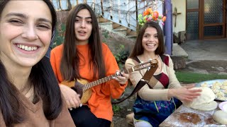 Trio Mandili  Shromis simghera Work song [upl. by Aeynod]