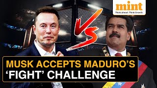 Musk Vs Maduro Tesla Boss Elon Musk Accepts To Fight Venezuelan President Nicolas Maduro [upl. by Llertnahs]