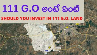 111 GO Explained How will it impact Hyderabad Real Estate [upl. by Alletsyrc]