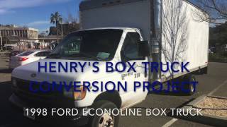 Henrys Box Truck Conversion  Intro Video 1 [upl. by Atilam]