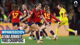 The best of Aitana Bonmati at the Olympics  Athlete Highlights [upl. by Cobbie]