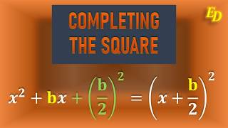 Completing the Square Method QUADRATIC EQUATIONS [upl. by Ardnaek]