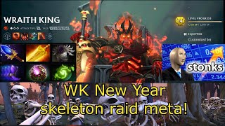 WK Offlane Skeleton Raid Meta HAPPY NEW YEAR [upl. by Gnous622]