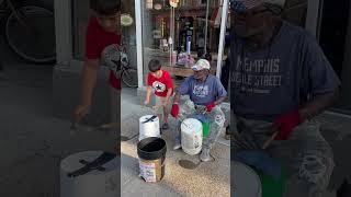 Memphis beale street performer [upl. by Anaidirib]