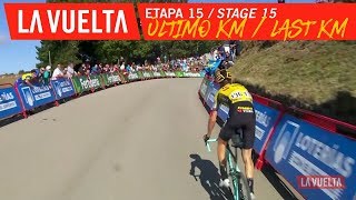 Last kilometer  Stage 15  La Vuelta 19 [upl. by Aima]