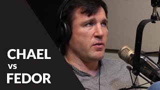 Chael Sonnen talks awkward face off with Fedor Emelianenko [upl. by Nevyar]