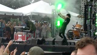 Crystal Castles  Celestica  Lollapalooza  Aug 5 2011  Chicago [upl. by Delly]