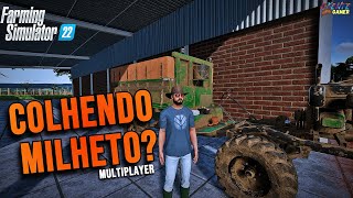 JÁ VIU UMA COLHEITA DE MILHETO  AGROXENTE  FARMING SIMULATOR 22 ❗️px [upl. by Maillw]