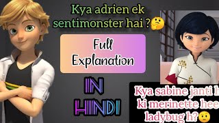 Miraculous Facts  Kya adrien sentimonster hai《》Kya sabine janti h ki ladybug kon h  In hindi [upl. by Caleb]