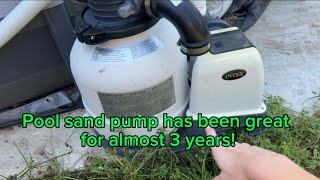 INTEX SX2100 Krystal Clear Sand Filter Pump for Above Ground Pools  Review [upl. by Eenaffit]