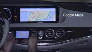 2014 Mercedes Benz W222 SClass NAVIKS Video Integration Interface iPhone 5  Kivic One [upl. by Dedra60]