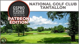 GSPro Course Flyover  National Golf Club  Tantallon  Designed by pakman  Patreon Exclusive [upl. by Gardell995]