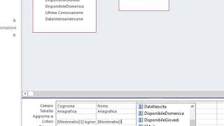 MS Access  Aggiornamenti massivi in tabella  Query di aggiornamento [upl. by Acinomaj]