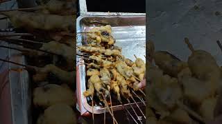 FRYING ISAW asmr satisfyingsounds isaw food shorts [upl. by Maidie]