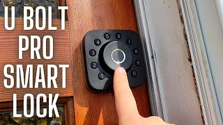 ULTRALOQ UBolt Pro WiFi Smart Lock with Door Sensor [upl. by Akcirederf2]