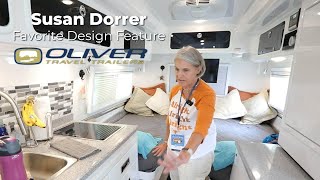 Susan Shares Her Favorite Oliver Features  Design Features  Oliver Travel Trailers [upl. by Uni]