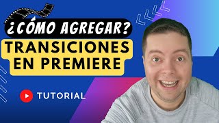 Cómo agregar transiciones en Adobe Premiere 2023 [upl. by Haldi]