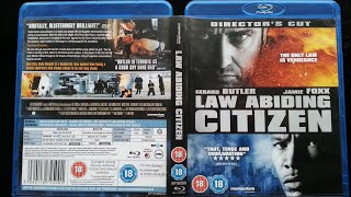 Law Abiding Citizen Directors Cut BluRay Product Review [upl. by Yenitsed]