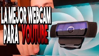 Logitech C920  LA MEJOR WEBCAM PARA YOUTUBE  2024 [upl. by Teodorico]