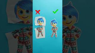 Perfect ✂️ Christmas Joy 🎄😊⛄ Cuts from Inside Out 2 👍 insideout2 insideout paper joy christmas [upl. by Hallimaj]