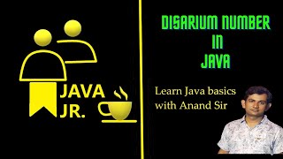 Disarium Number in Java [upl. by Sirahs]