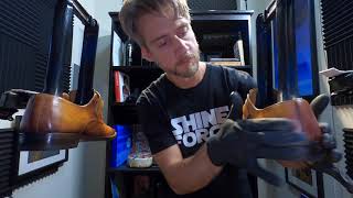 EXTREMELY SATISFYING ASMR  Relax to the Sounds of Original ASMR Shoe Shine  Jason Dornstar [upl. by Welbie]