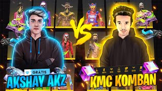 Kmc Komban Vs Akshay Akz Collection Versus 😍 Best Collection In Kerala  Garena Free Fire [upl. by Soo]