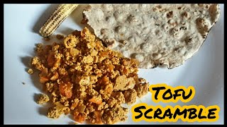 scrambled tofu simple recipe  tofu recipe  sravworld tofu tofurecipe [upl. by Ariday26]