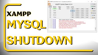 XAMPP MySQL Shutdown Unexpectedly Problem Solved xamppserver [upl. by Hennessey877]