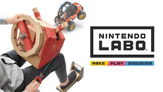 Gas Station Music  Nintendo Labo Vehicle Kit [upl. by Behl]